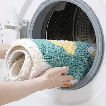 Floroux - Tapis de bain extra doux et absorbant