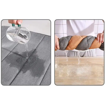 Floroux - Tapis de bain absorbant