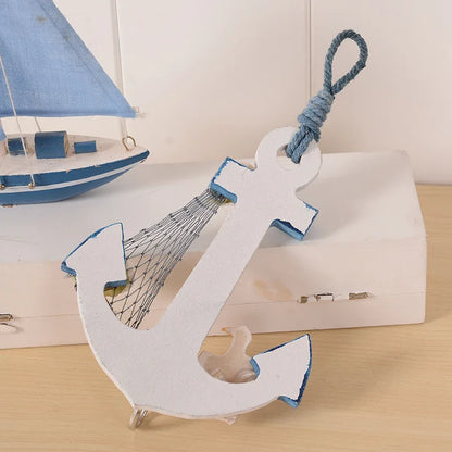 Floroux - Thermomètre en bois à ancre