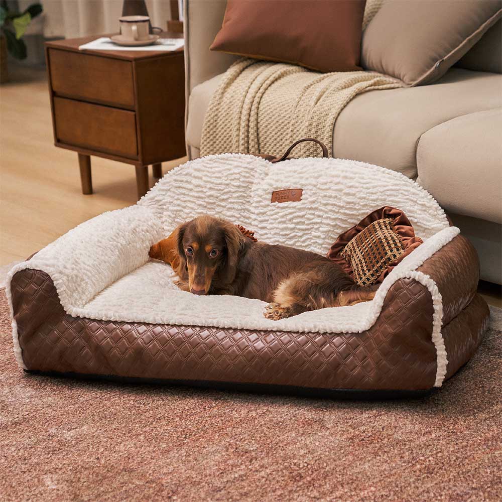 Coussin Classique Doux Coussinage Chien Lit Canapé - Patate de Canapé