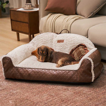 Coussin Classique Doux Coussinage Chien Lit Canapé - Patate de Canapé