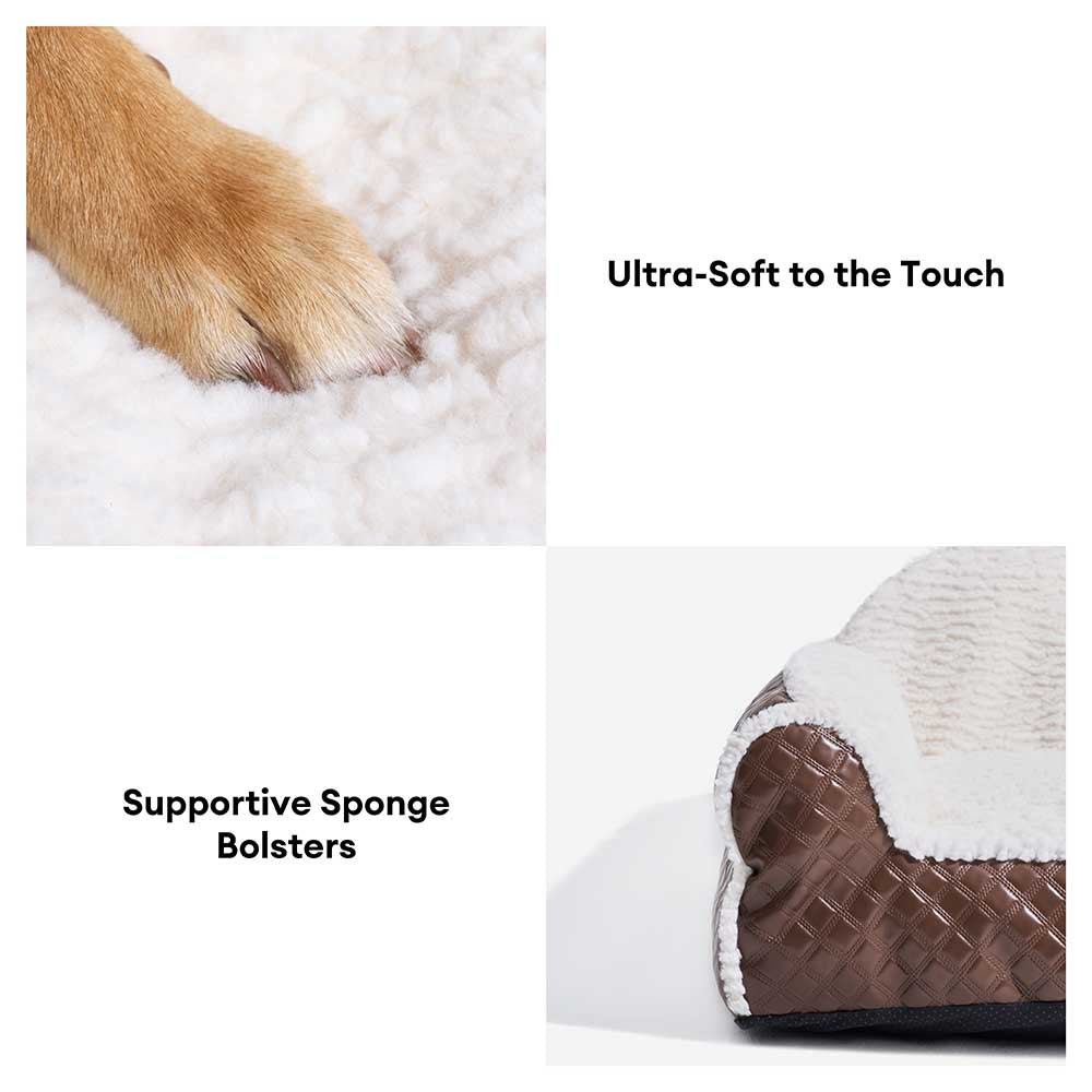 Coussin Classique Doux Coussinage Chien Lit Canapé - Patate de Canapé