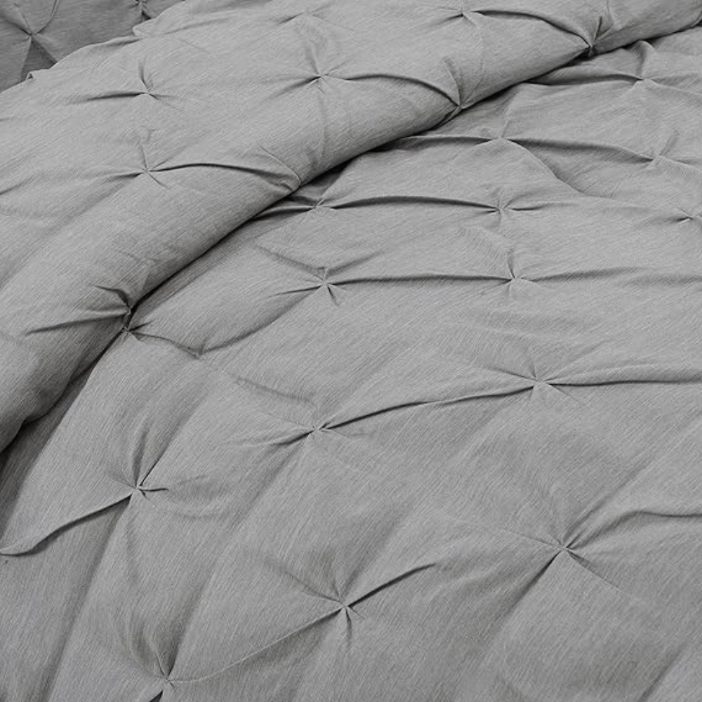 Floroux - Ensemble de literie trois pièces de haute qualité pour un sommeil stylé