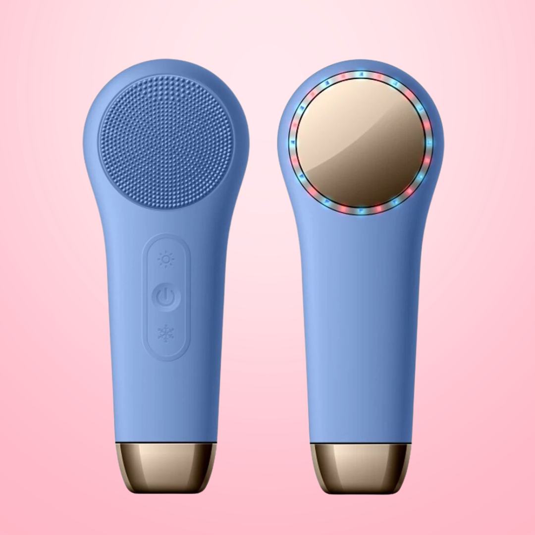 GlowEssence Brosse pour le visage - Nettoyage et soins de la peau 3-en-1