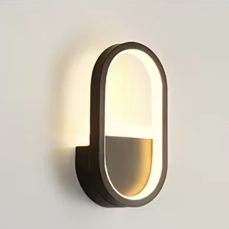 Floroux - Applique LED élégante en fer pour des accents contemporains
