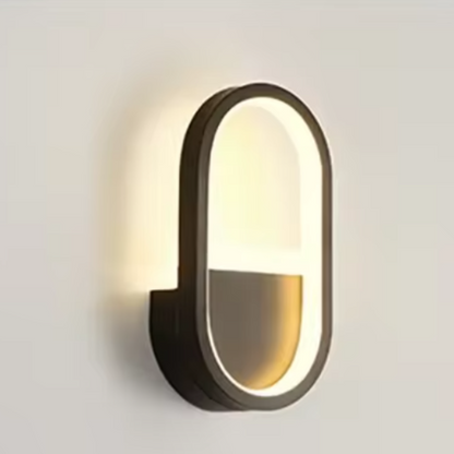 Floroux - Applique LED élégante en fer pour des accents contemporains