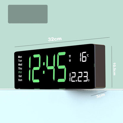 Montre digitale en acrylique colorée – Apportez de la couleur dans votre intérieur