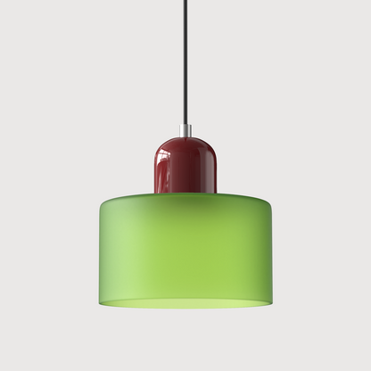 Floroux Glass Suspension | Creative Bauhaus Design | Colorful Accents | Atmospheric Lighting for Dining Room & Living Room