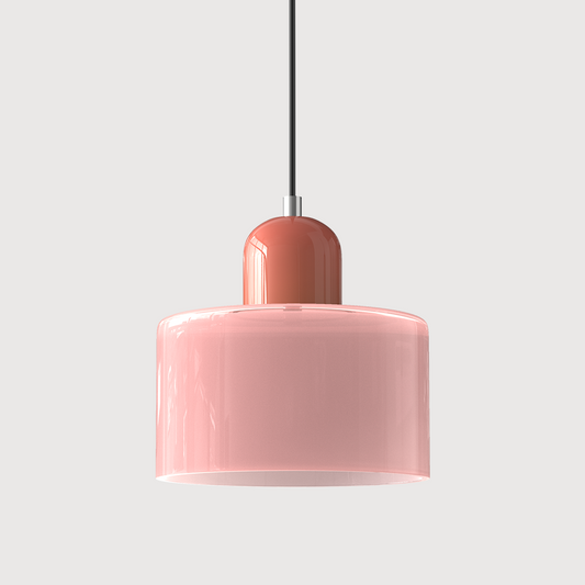 Floroux Glass Suspension | Creative Bauhaus Design | Colorful Accents | Atmospheric Lighting for Dining Room & Living Room