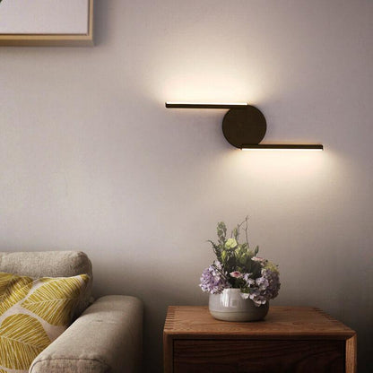 Applique LED Curves Line moderne minimaliste avec 1 lumière