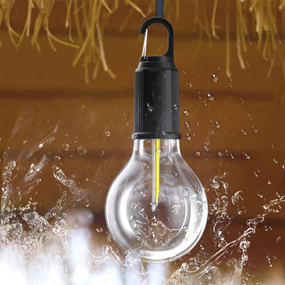 Floroux Outdoor Hanging Lamp | Type-C Charging Function | Retro Bulb | Camping Lighting 2023