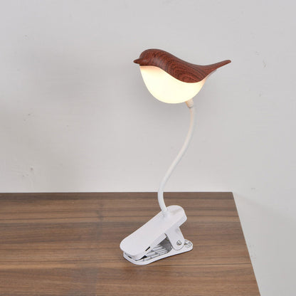 Floroux LED Table Lamp Nordic | USB Charge | Night Light with Bird Clip | Modern Design