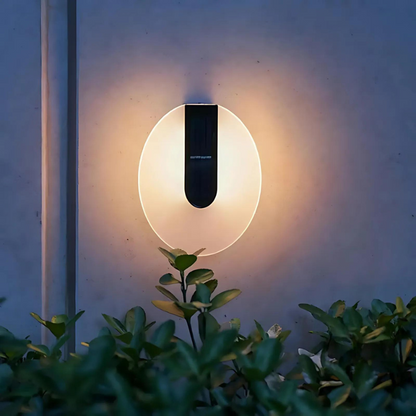 Floroux - Applique extérieure élégante avec éclairage LED blanc chaud pour des soirées détendues