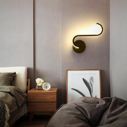 Applique LED Curves Line moderne minimaliste avec 1 lumière