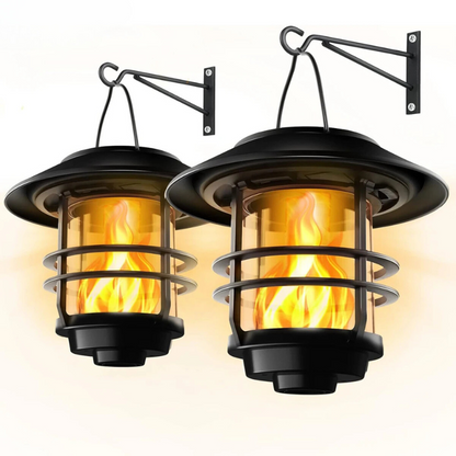 EcoGlow – Lampe solaire durable avec support mural
