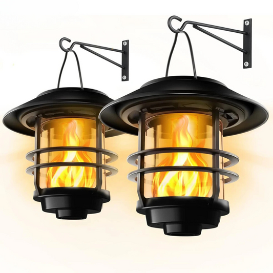 EcoGlow – Lampe solaire durable avec support mural