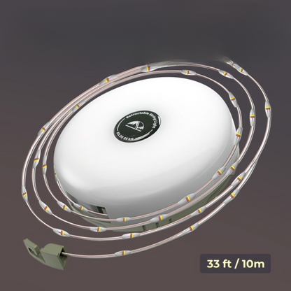 Lampe de camping ajustable télescopique