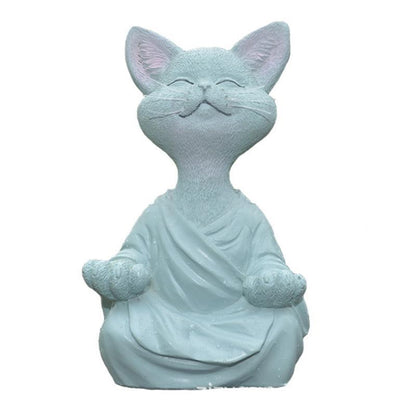 Décor de chat Bouddha Heureux