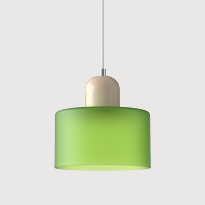 Floroux Glass Suspension | Creative Bauhaus Design | Colorful Accents | Atmospheric Lighting for Dining Room & Living Room