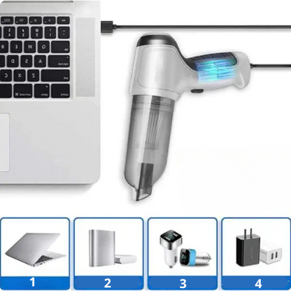 Aspirateur sans fil pour voiture ultime - Aspiration puissante
