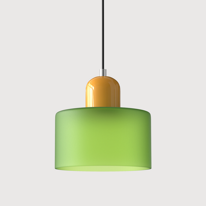 Floroux Glass Suspension | Creative Bauhaus Design | Colorful Accents | Atmospheric Lighting for Dining Room & Living Room