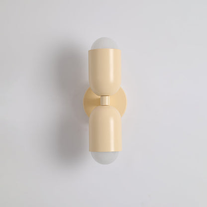 Applique Murale LED Morandi Moderne 2-flamme Noire Intérieur/Couloir Métal