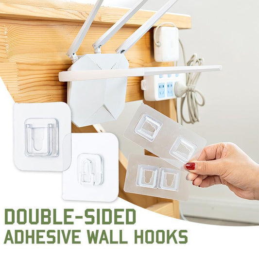 Crochets adhésifs double face pour un stockage sans perçage