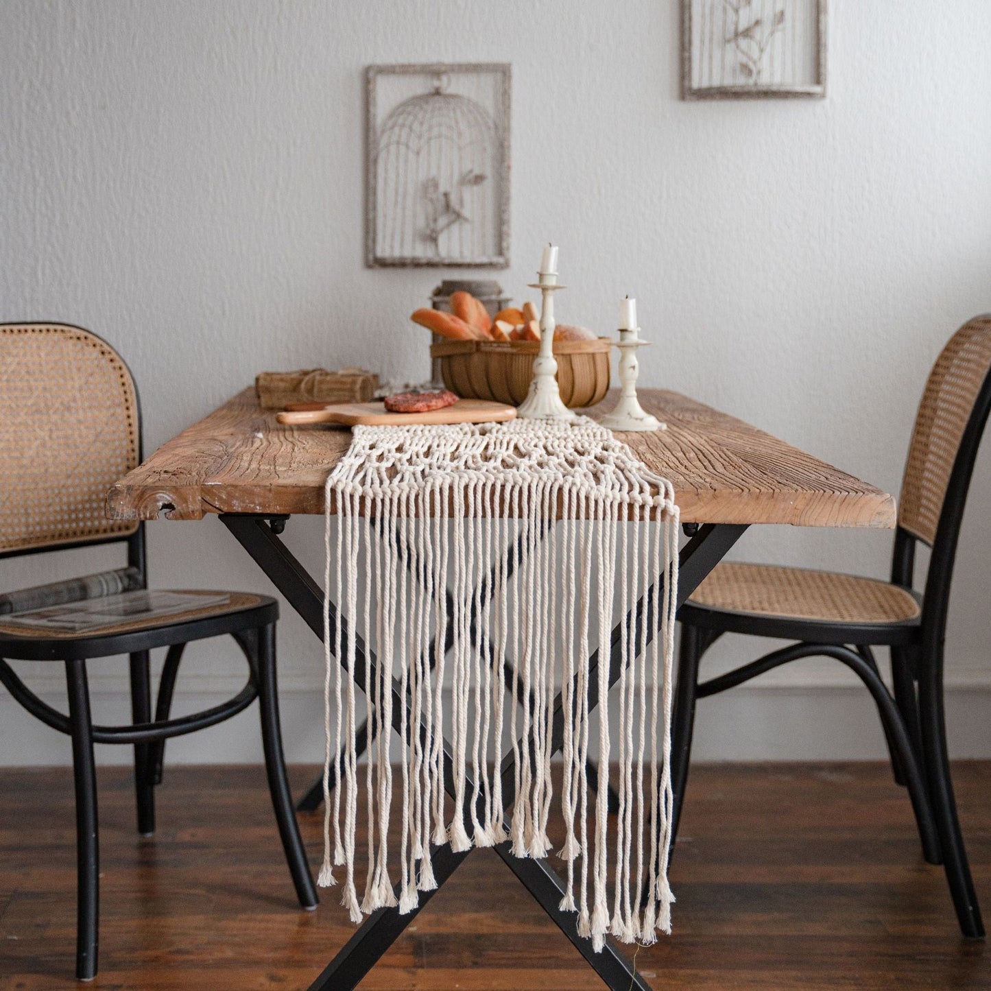 Couverture de table en macramé Meteor Shower