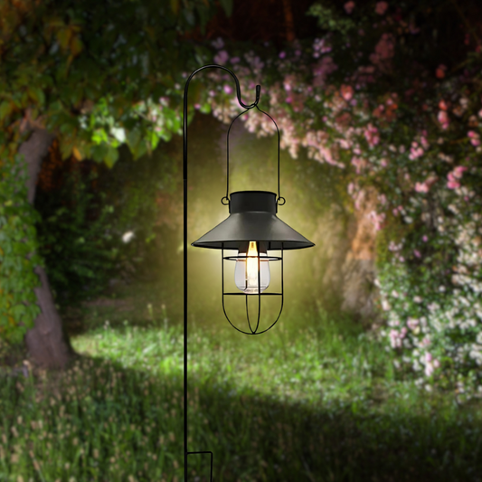 Floroux | Lampe solaire vintage pour usage extérieur