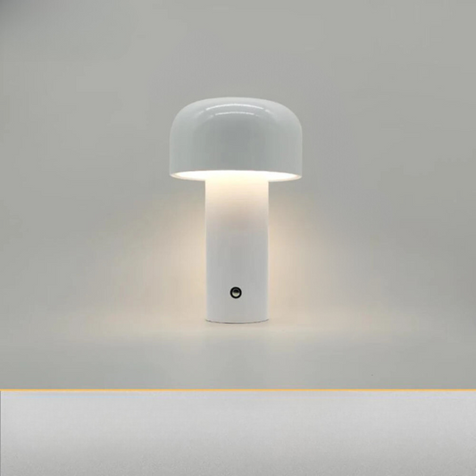 Floroux Lampe à champignon LED rechargeable | Lumière d'ambiance | Lampe de table sans fil pour la maison