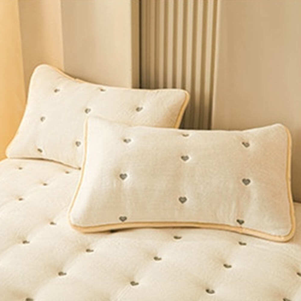 Couvre-matelas matelassé doux et chaud