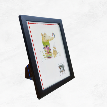 TimelessWood – Cadre Photo en Bois Classique pour Souvenirs