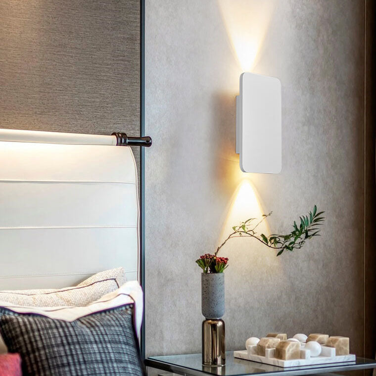 Floroux Design Nordic LED Wall Lamp | Aluminium Modern | Flat Panel | Energy Saving | Decorative Lamp for Living Room & Office