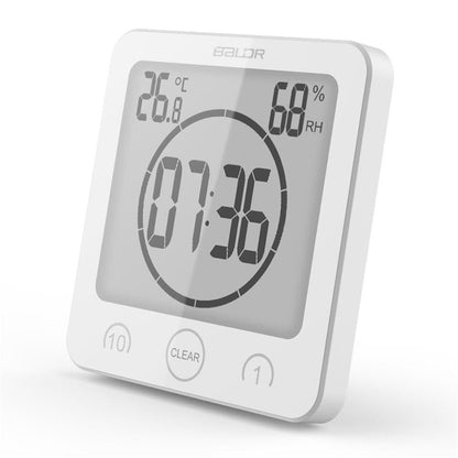 Horloge de douche étanche - Toujours à l'heure, même dans la salle de bain !