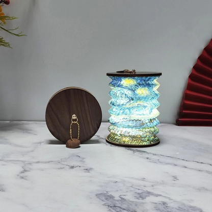 Floroux - Lampe de table LED tactile pliable pour une élégance sans effort