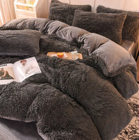 Floroux | Couette Velours de Vison Flanelle | Chaleur et Douceur