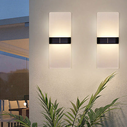 Floroux Lampe Murale Solaire LED | Résistante aux Intempéries | Éclairage Extérieur Alimenté par Solaire | Décor de Jardin & Terrasses