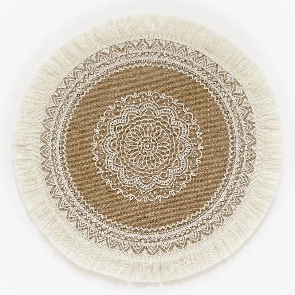 Ensemble de 4 sets de table Boho