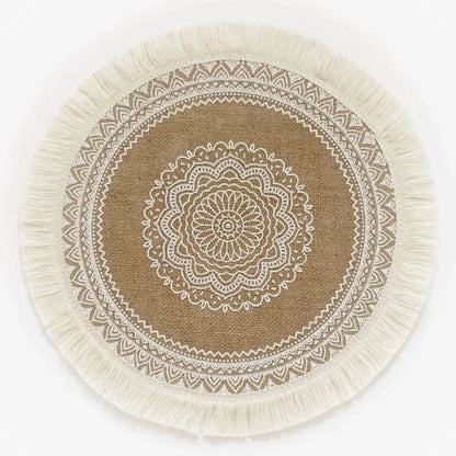 Ensemble de 4 sets de table Boho