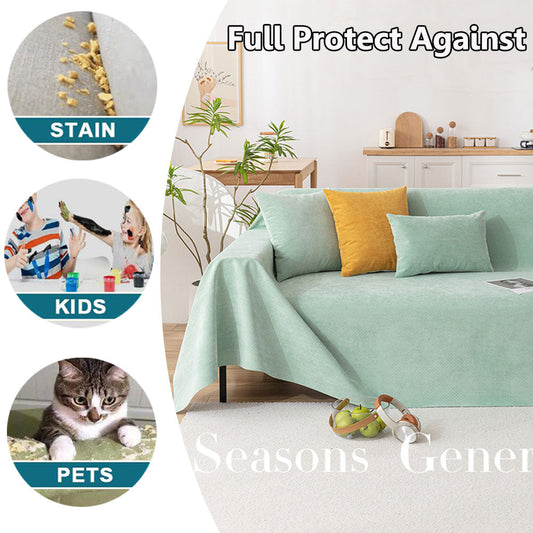 Housse de canapé étanche antidérapante Protection de meuble Housse de canapé Cheveux d'azote pour animaux de compagnie Enfants
