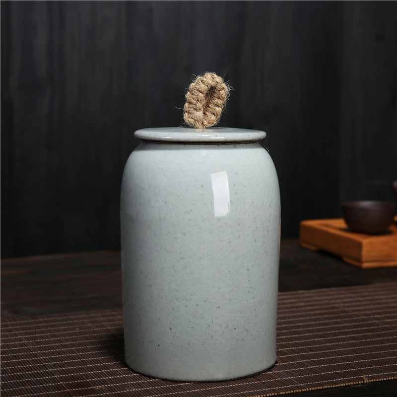 Floroux airtight coffee container in ceramic | Aroma protection for coffee and tea | Elegant storage | Freshness container for the kitchen