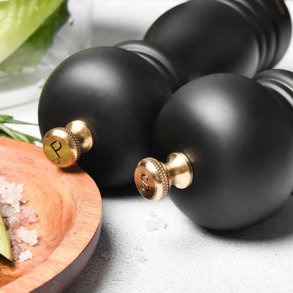 FlavoLux - Ensemble de moulins à sel et à poivre modernes pour assaisonner sans effort