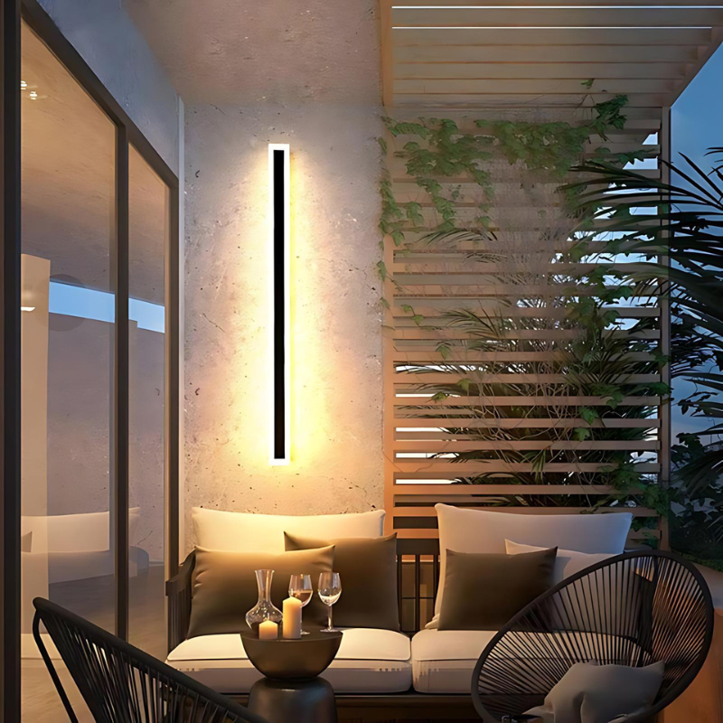 Floroux | Applique murale contemporaine pour les espaces extérieurs de jardin et balcon