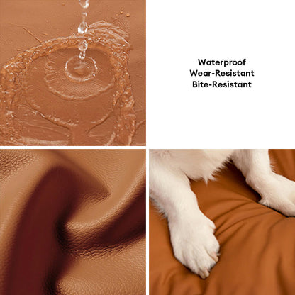 Canapé-lit pour chien et chat moderne, étanche et confortable avec dossier