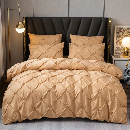 Floroux - Ensemble de literie trois pièces de haute qualité pour un sommeil stylé