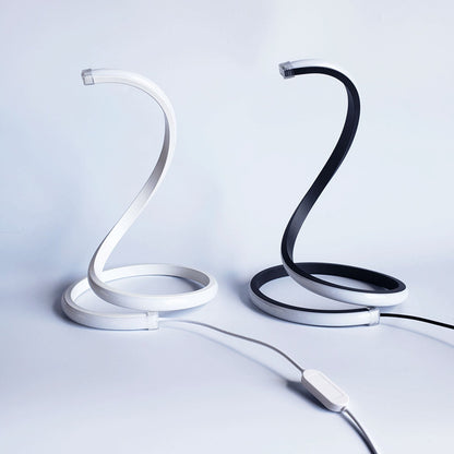 Floroux Lampe de table LED | Design de serpent créatif | Dimming tactile | Moderne & Élégant