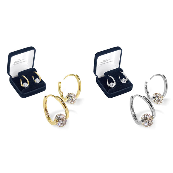 Floroux - Boucles d'oreilles Germanium Lymphvity