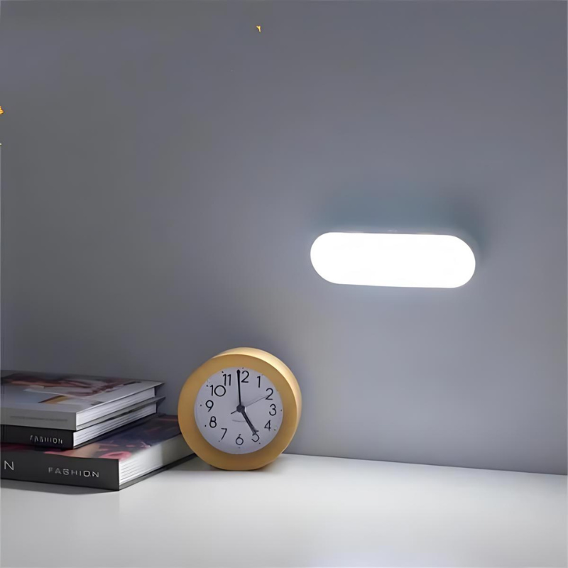 Floroux - Applique LED sans fil avec capteur de mouvement intelligent et fonction de charge USB