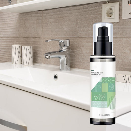 Gel nettoyant pour l'élimination des taches de calcaire et de rouille pour la salle de bain et la cuisine