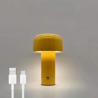 Floroux - Lampe de table LED champignon rechargeable pour une atmosphère cosy